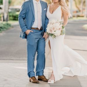 Alyssa Kristin Dress Bridal Size 14